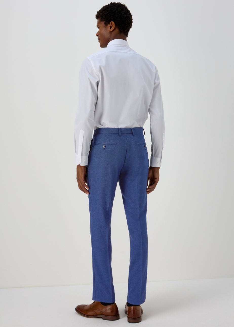 Taylor & Wright Douglas Blue Skinny Fit Suit Trousers