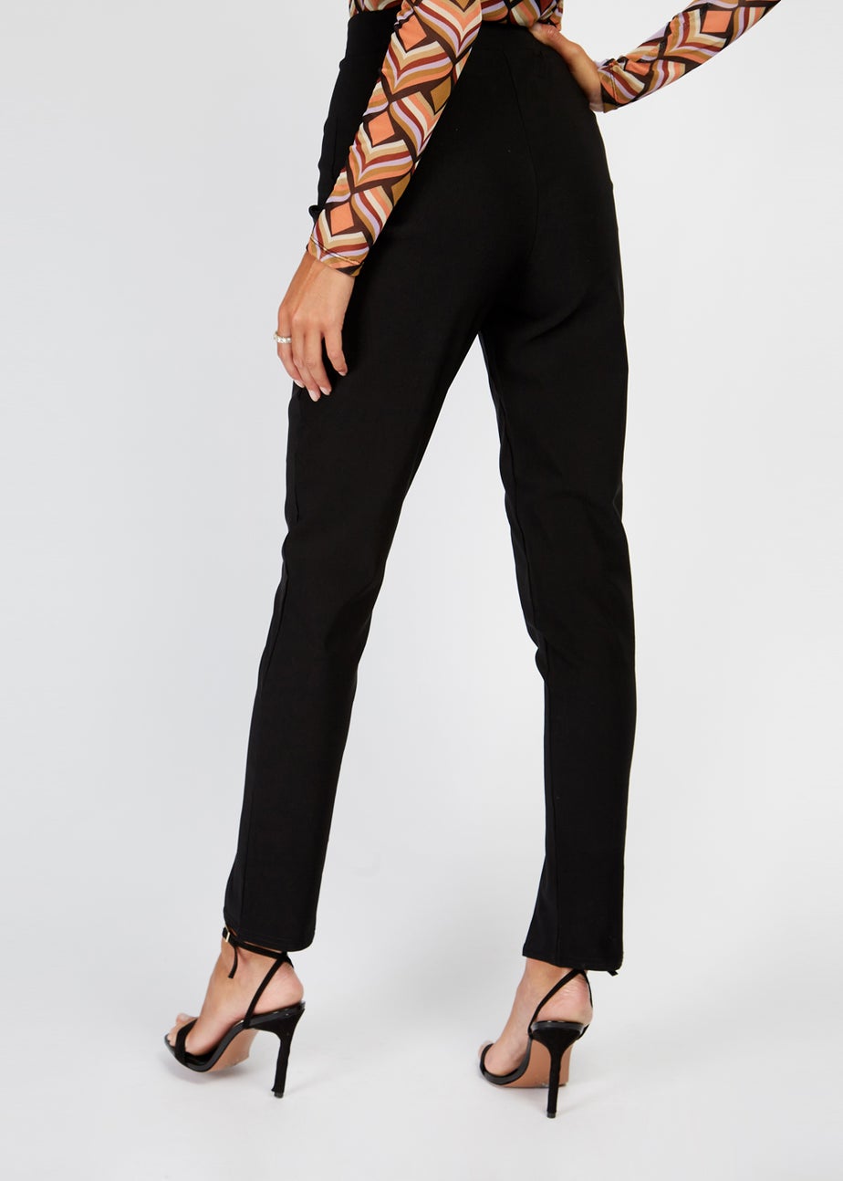 Girls on Film Black Slit Trousers