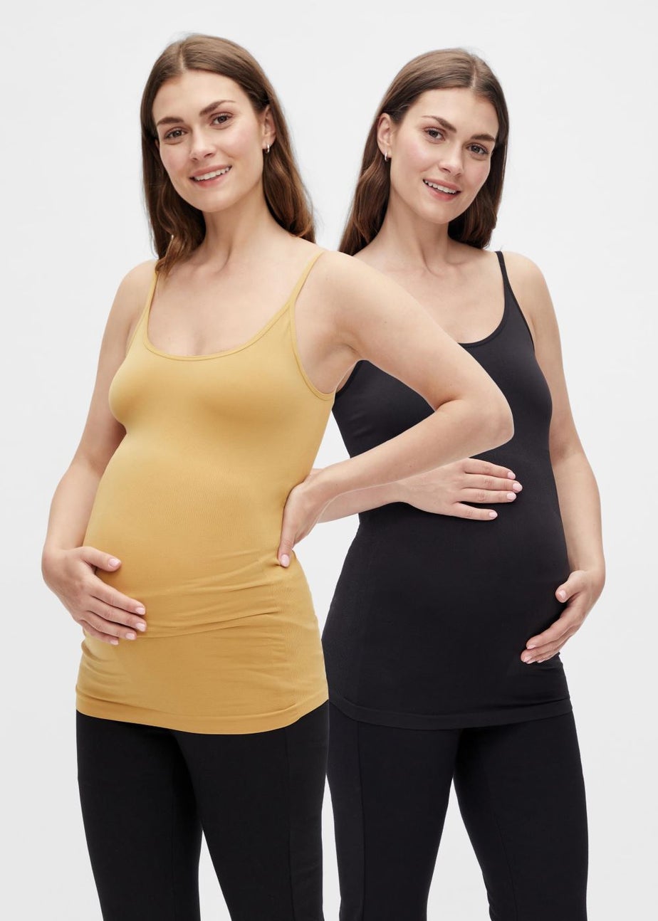 Mamalicious Maternity 2 Pack Cami Tops