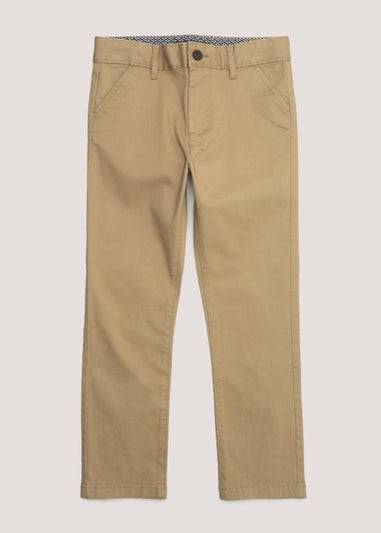 Boys Tan Chinos (4-13yrs) Matalan