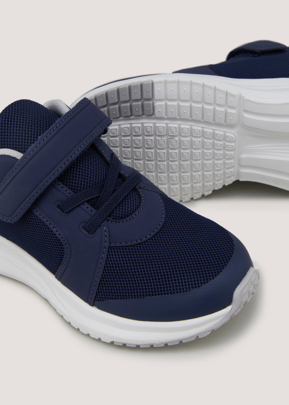Boys Navy Trainers (Younger 4-12)