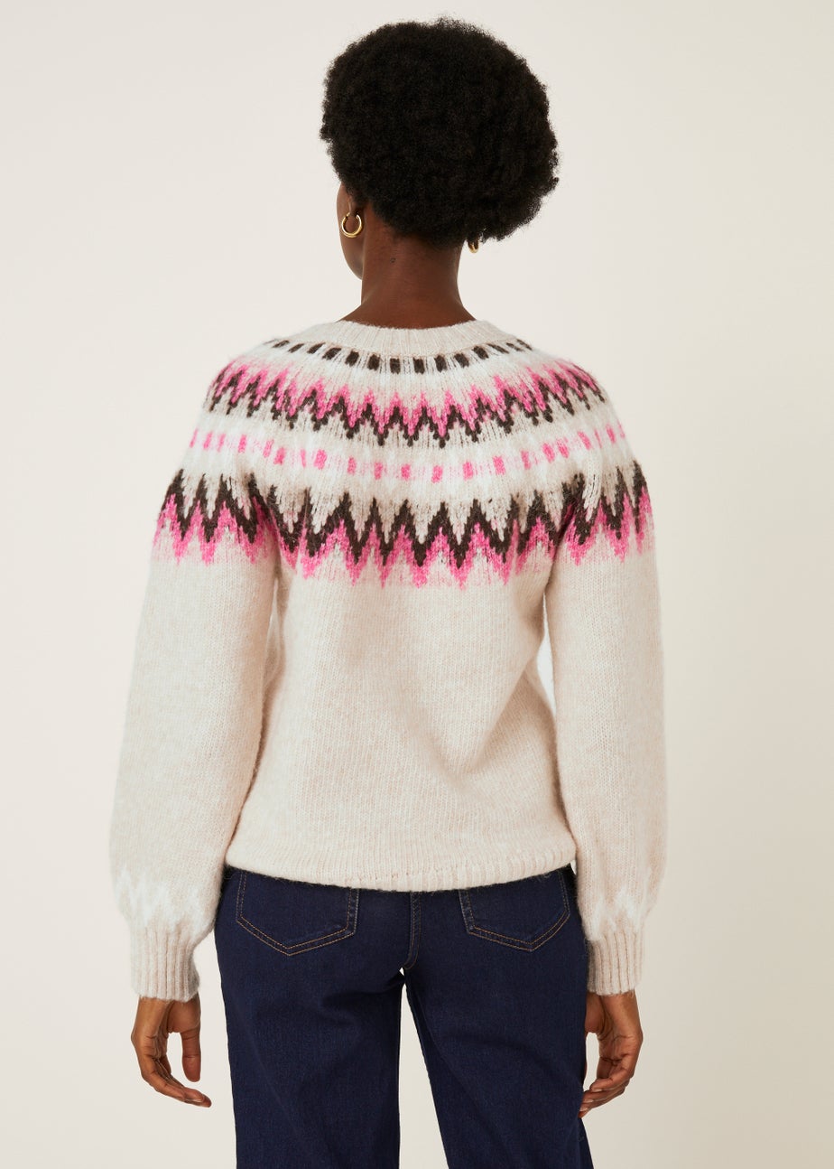 Cream Fair Isle Jumper