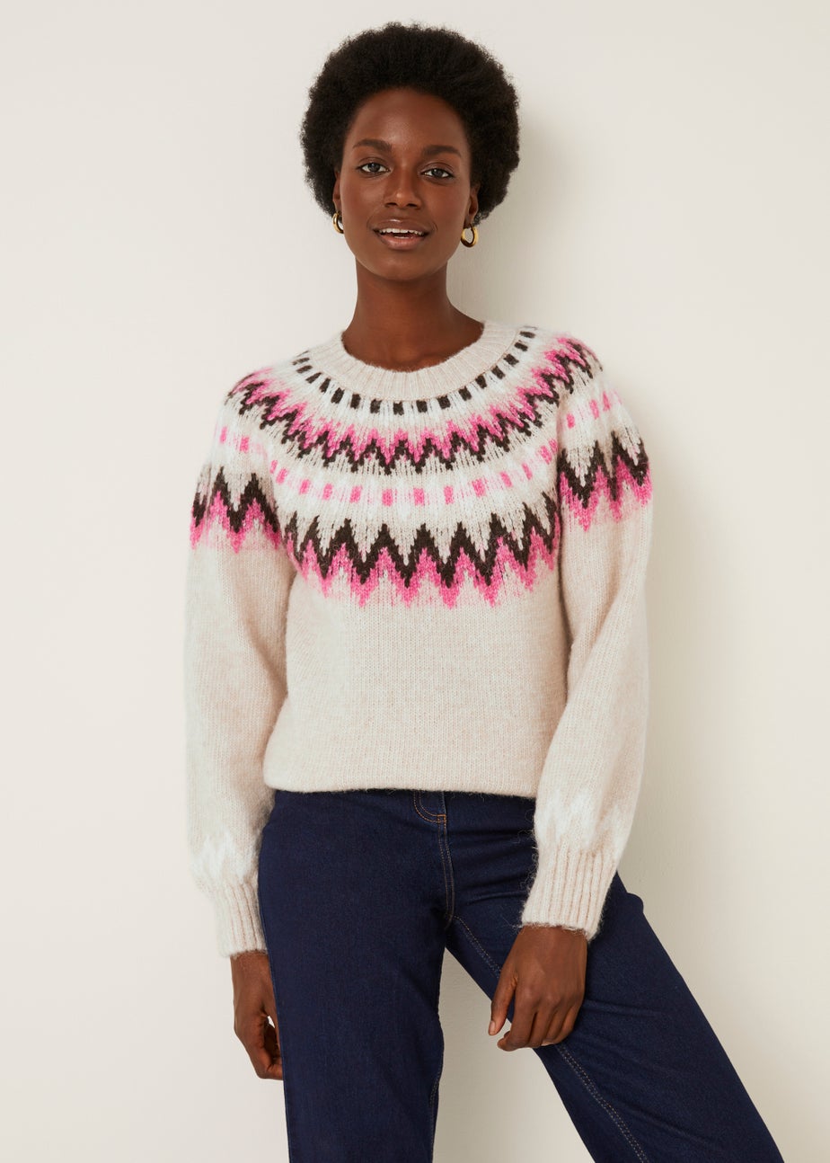 Cream Fair Isle Jumper