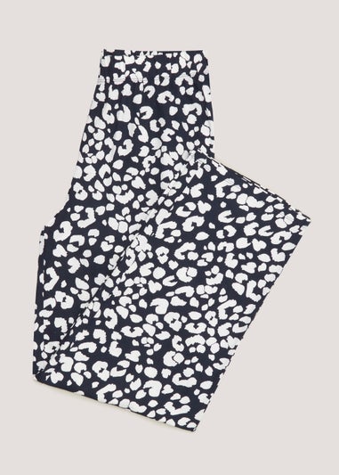 Navy Mix & Match Animal Print Pyjama Bottoms