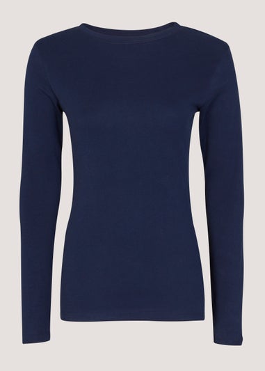 Navy Long Sleeve T-Shirt