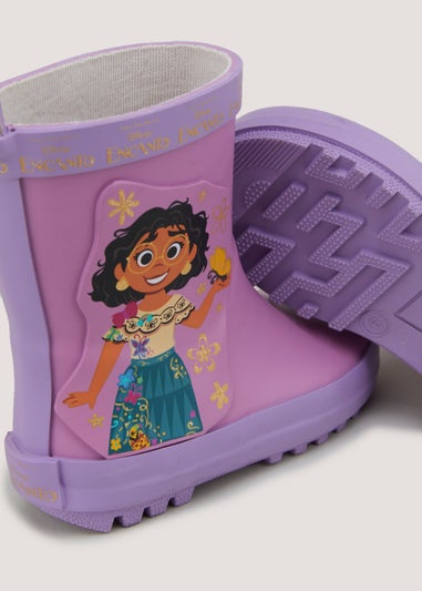 Girls Purple Disney Encanto Wellies (Younger 4-12)