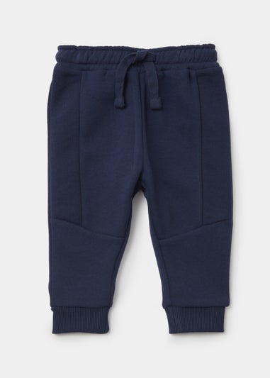 Boys Navy Pique Joggers (9mths-6yrs)