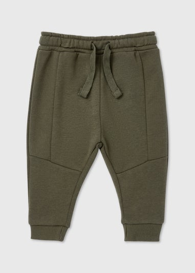 Boys Khaki Pique Joggers (9mths-6yrs)