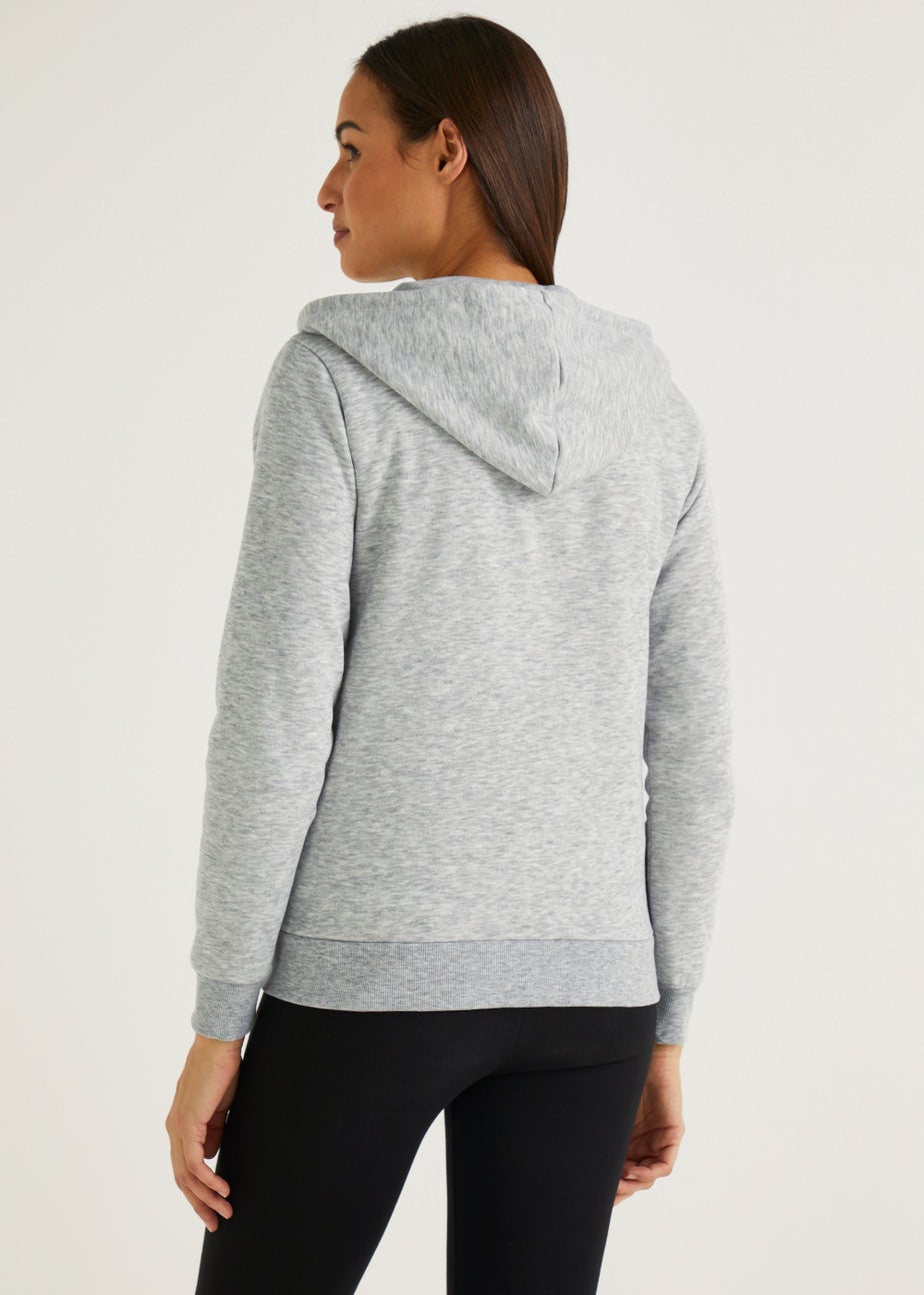 Grey Zip Up Hoodie
