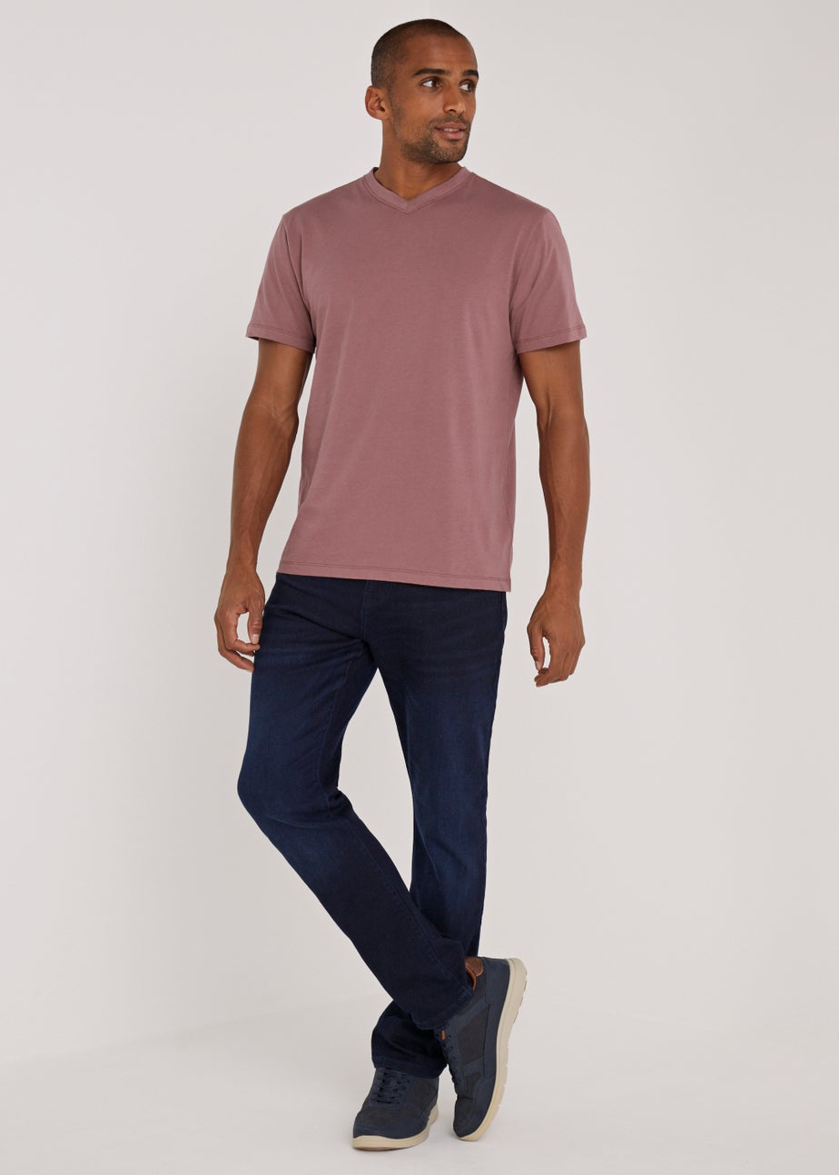 Pink Essential V-Neck T-Shirt