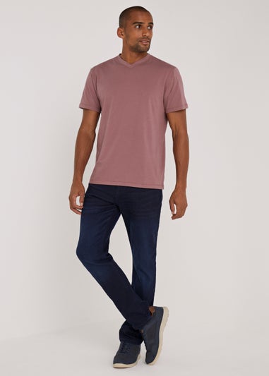 Pink Essential V-Neck T-Shirt