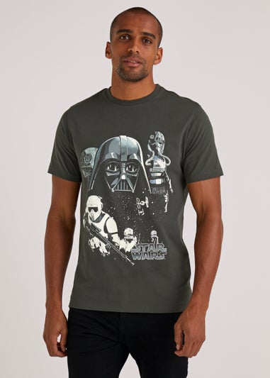 Dark Grey Star Wars Moonlight T-Shirt