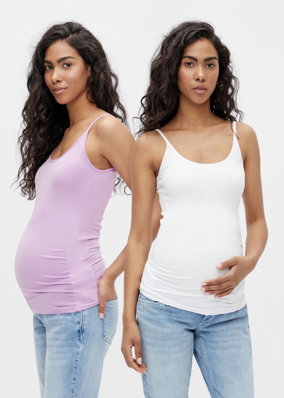 Mamalicious Maternity 2 Pack Cami Tops