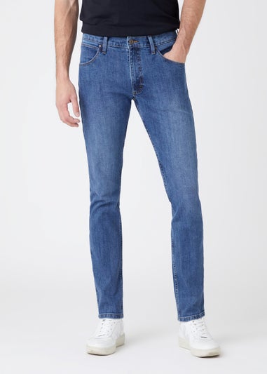 Wrangler Mid Stonewash Slim Fit Jeans