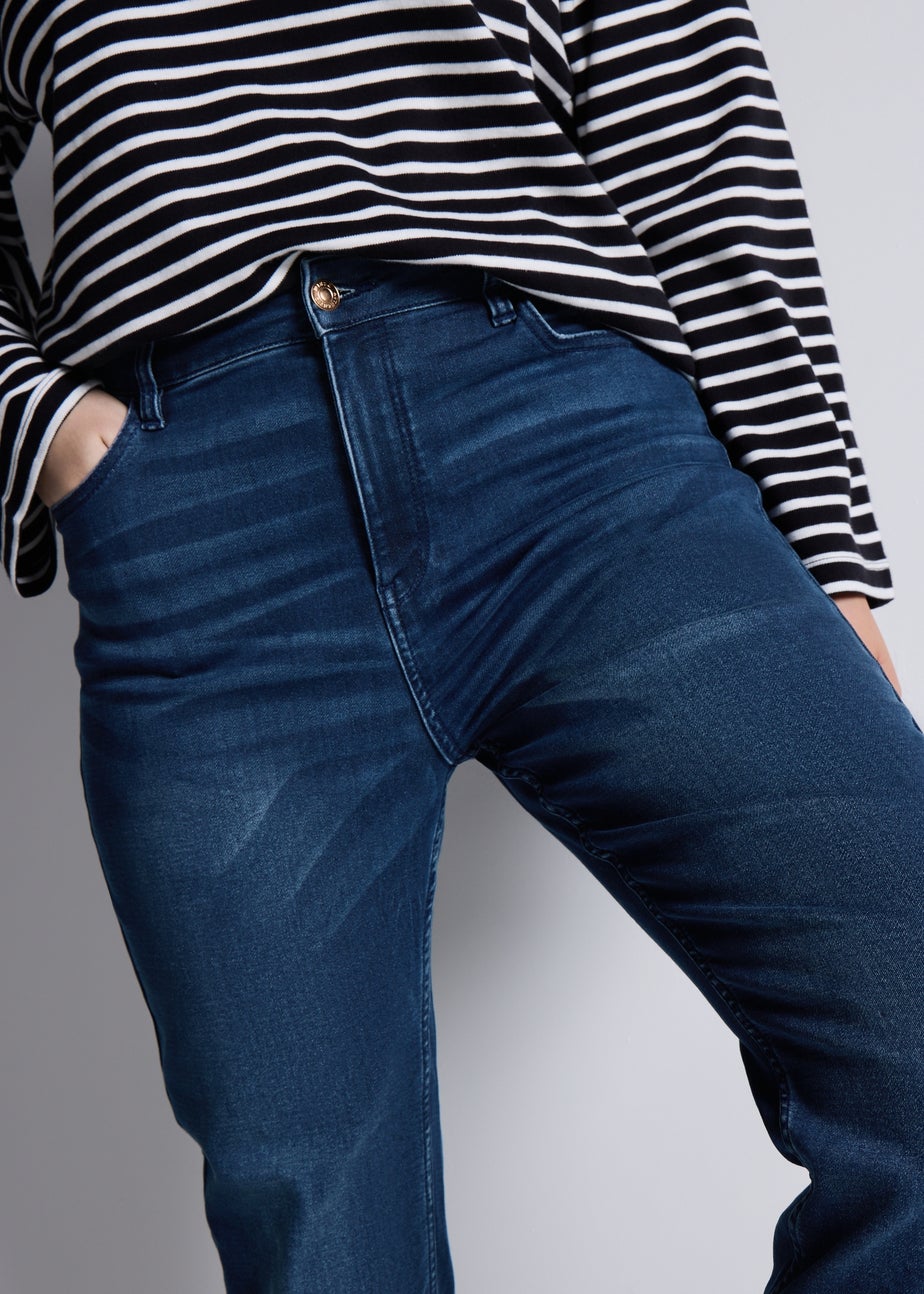 Jolie Dark Wash Relaxed Skinny Jeans