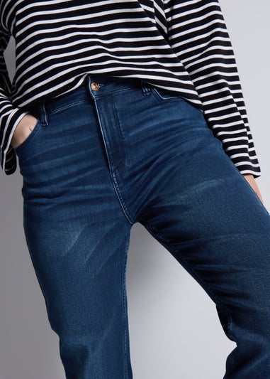 Jolie Dark Wash Relaxed Skinny Jeans