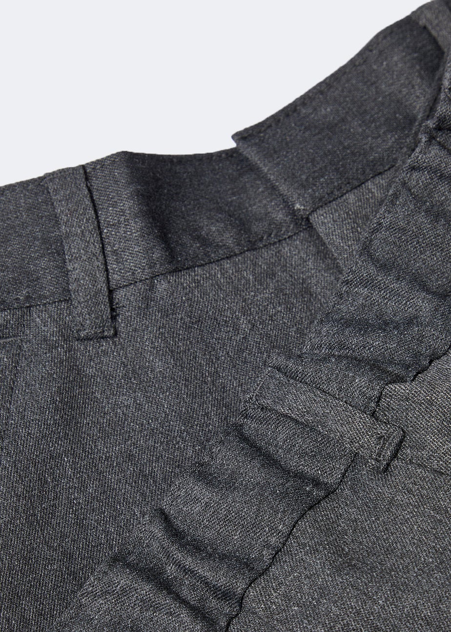 Boys 2 Pack Grey Slim Fit School Shorts (3-13yrs)