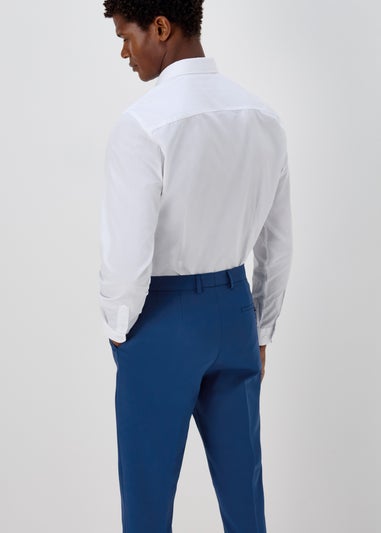 Taylor & Wright White Easy Care Slim Fit Shirt