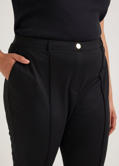 Papaya Curve Black Ponte Trousers