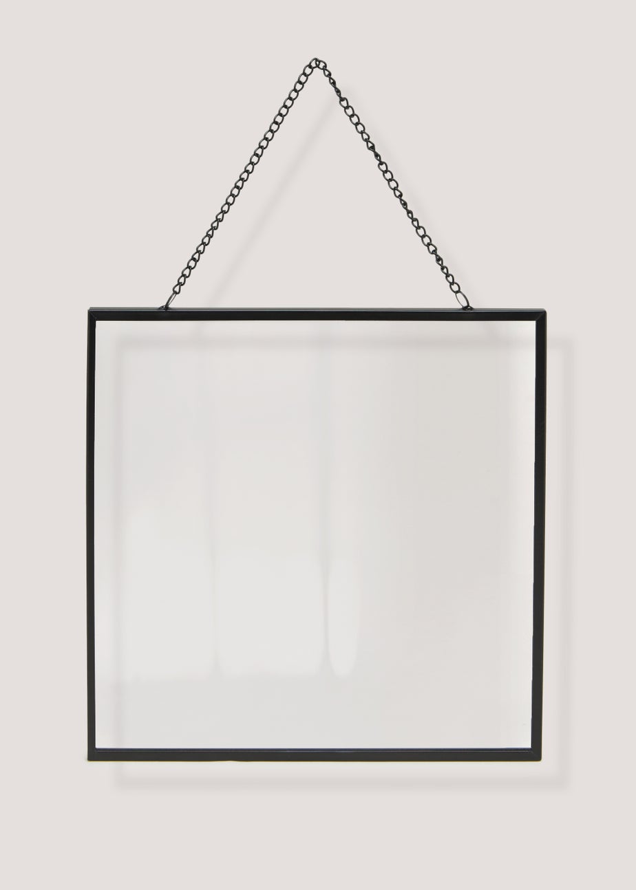 Black Hanging Metal Frame (8x8in)