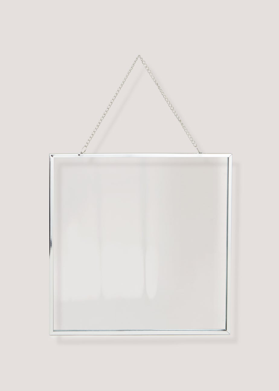 Silver Hanging Metal Frame (8x8in)