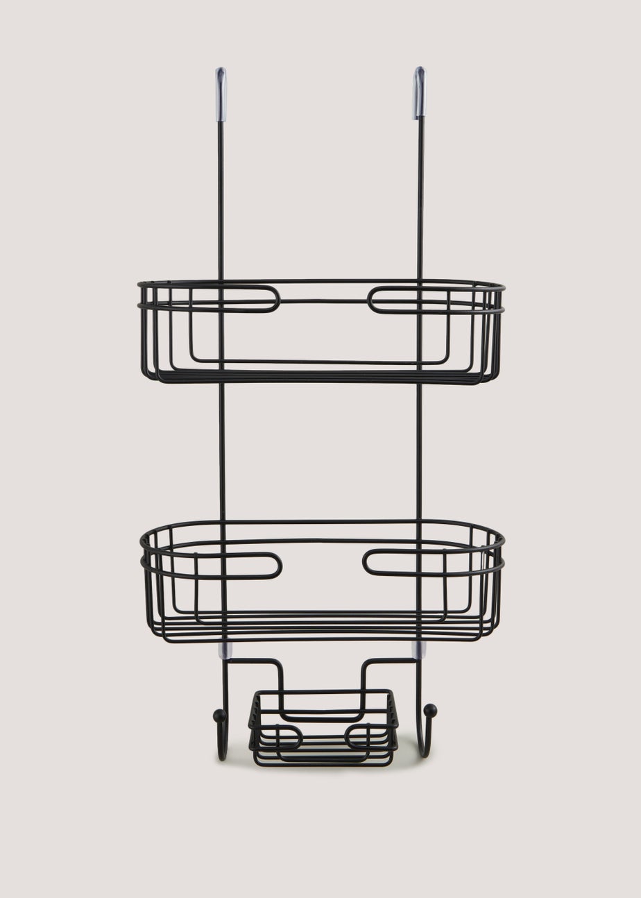 Black Metal Shower Caddy