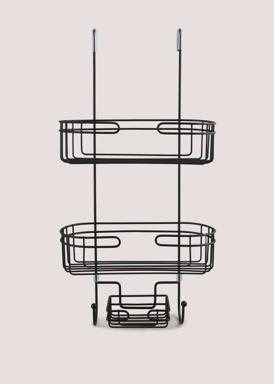 Black Metal Shower Caddy