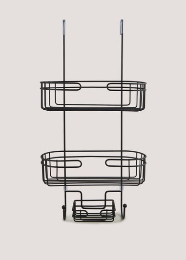 Black Metal Shower Caddy