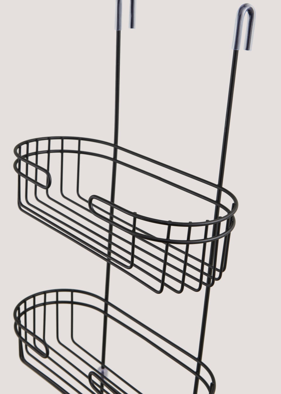 Black Metal Shower Caddy