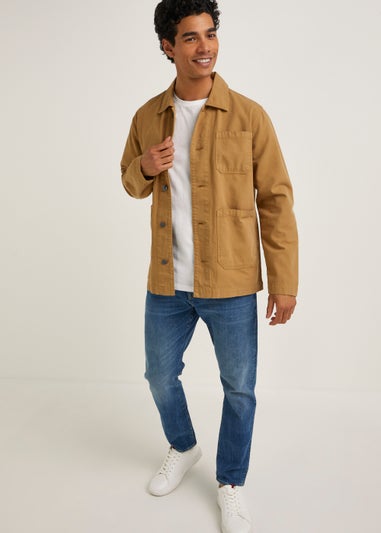 5 Pack White Crew Neck T-Shirts