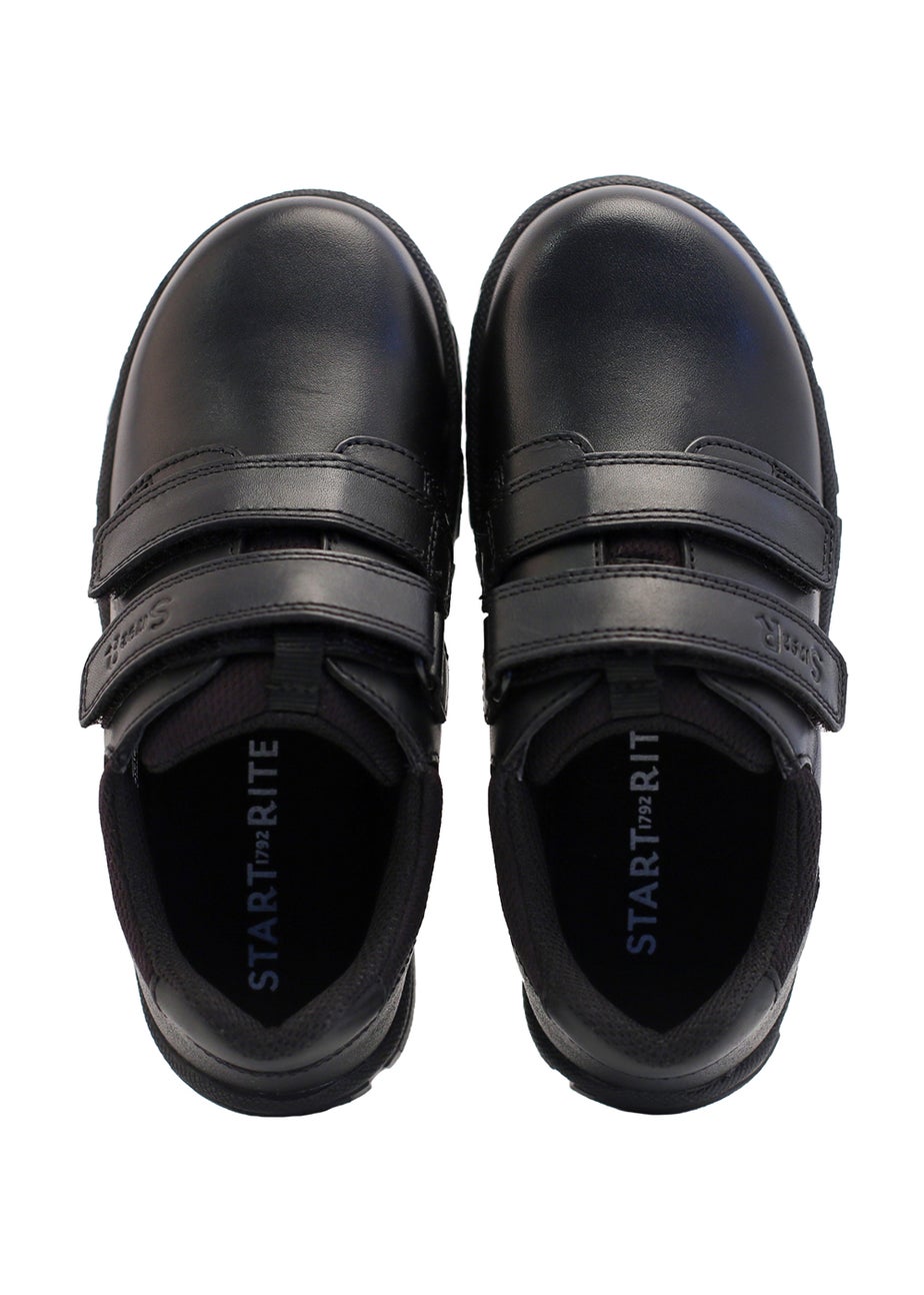 Start-Rite Origin Black School Shoes (Wide Fit G)