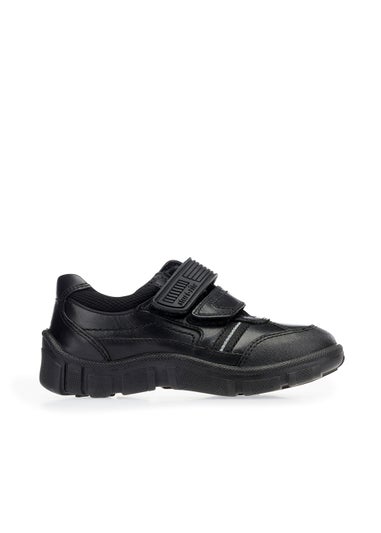 Start-Rite Luke Black School Shoes (Wide Fit G)