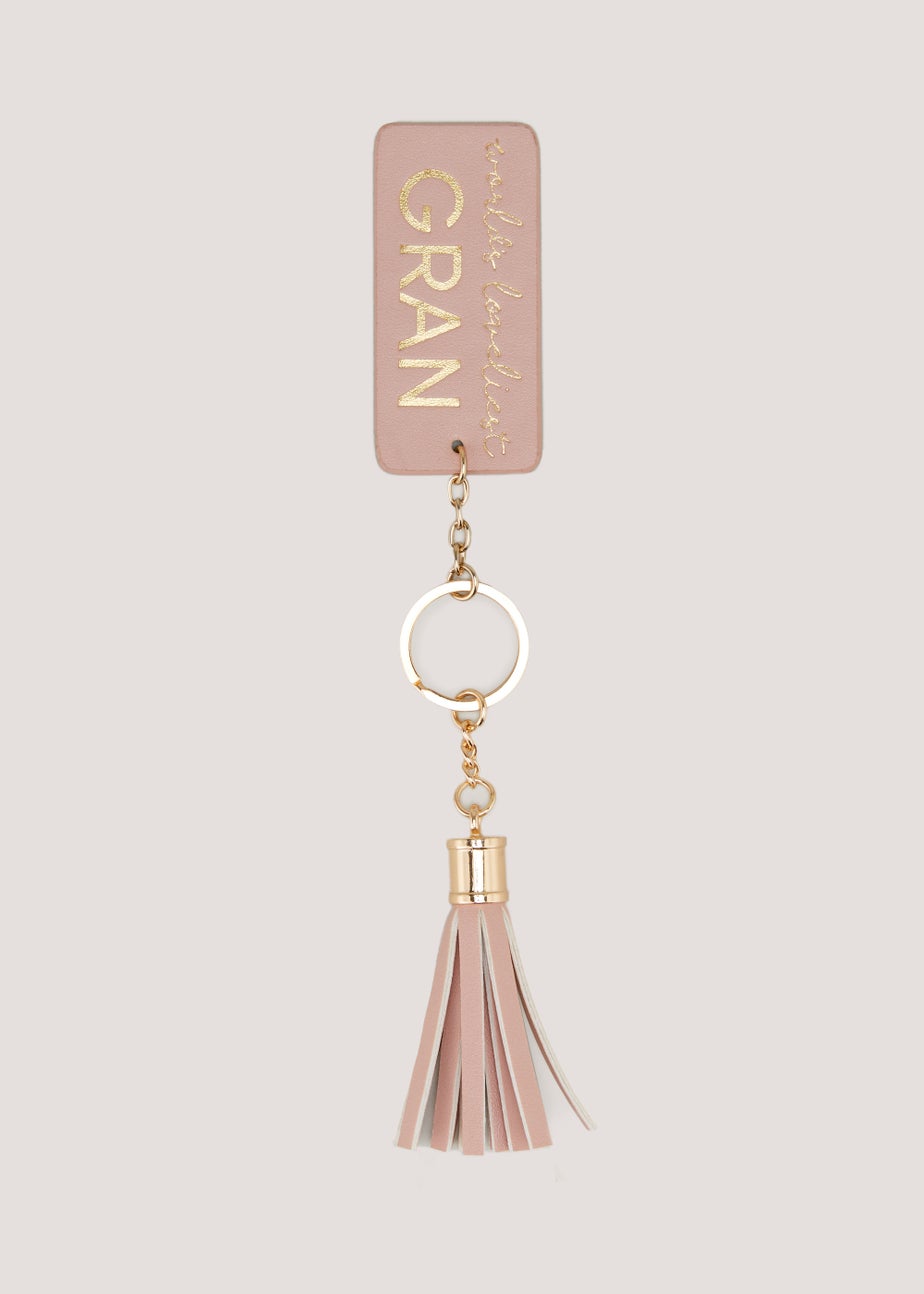 Pink World's Loveliest Gran Keyring
