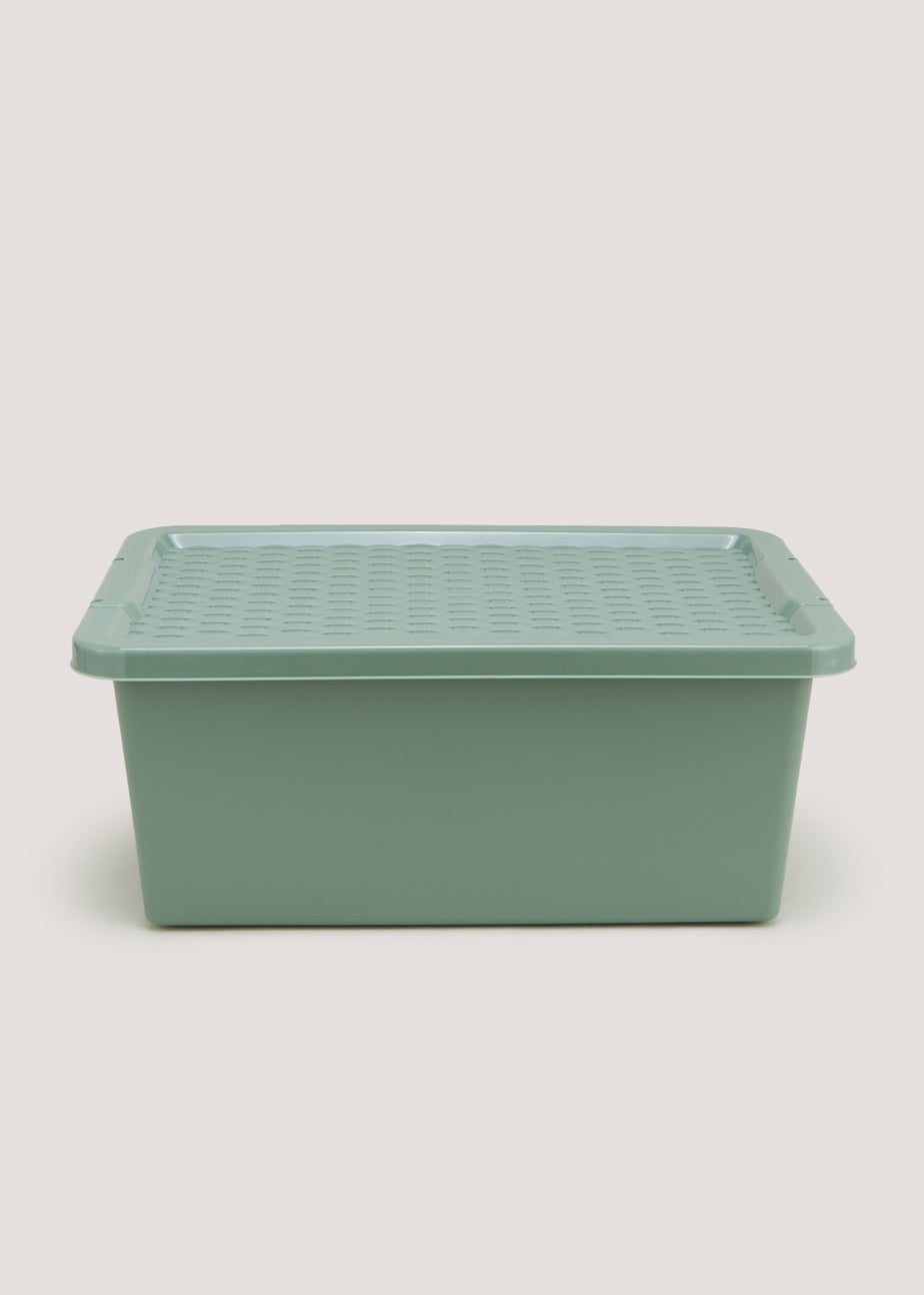 Green Plastic Storage Box (12L)