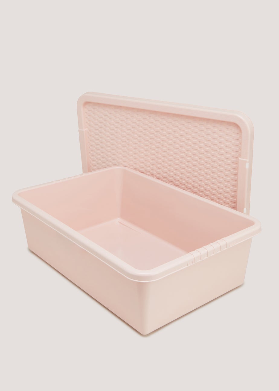 Pink Underbed Storage Box (32L)