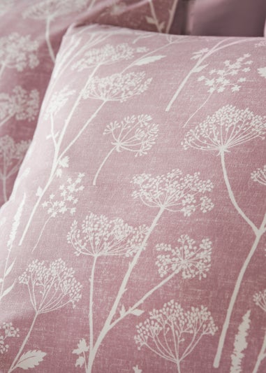 Lilac Parsely Reversible Duvet Cover