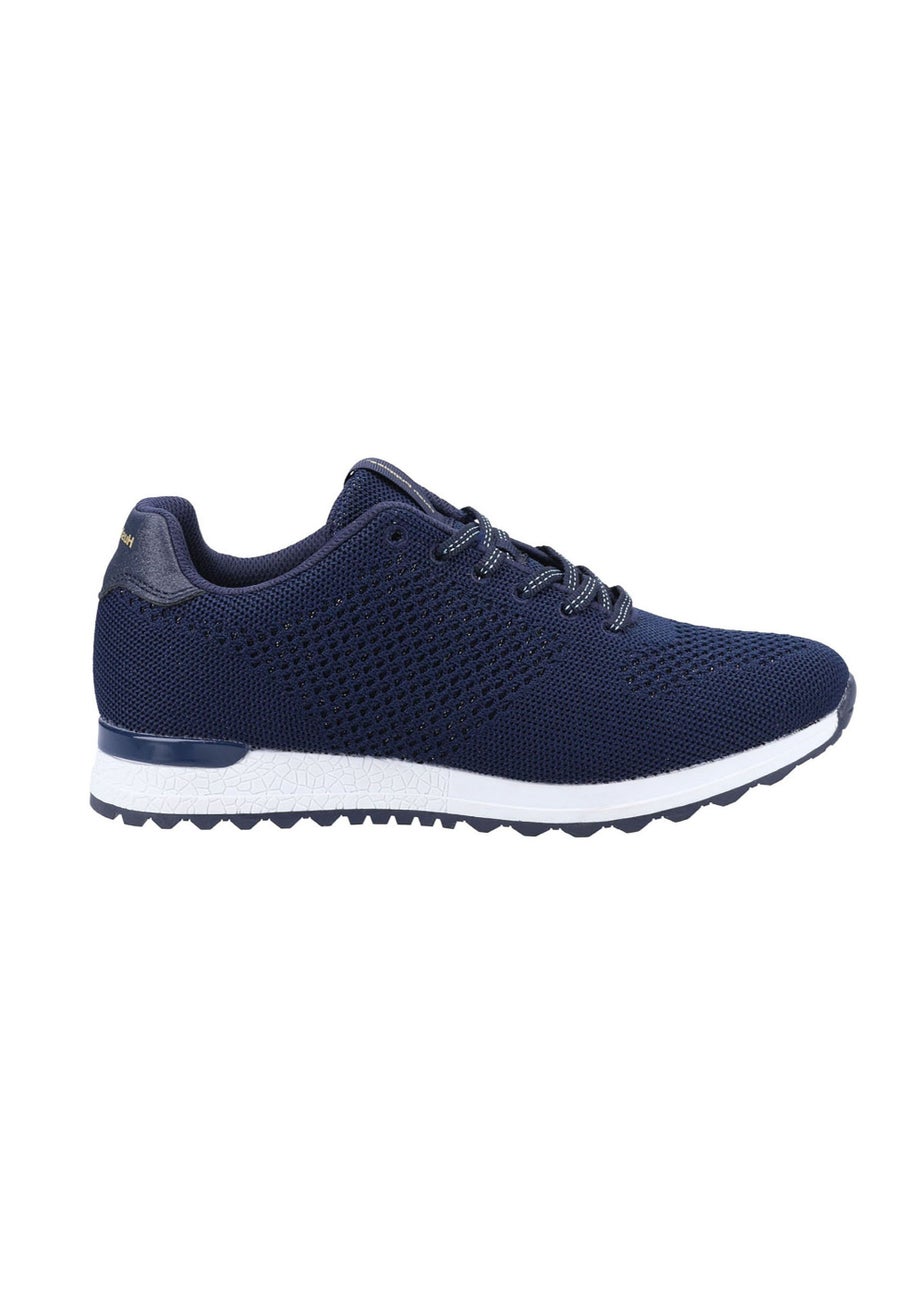 Hush Puppies Katrina Navy Trainers