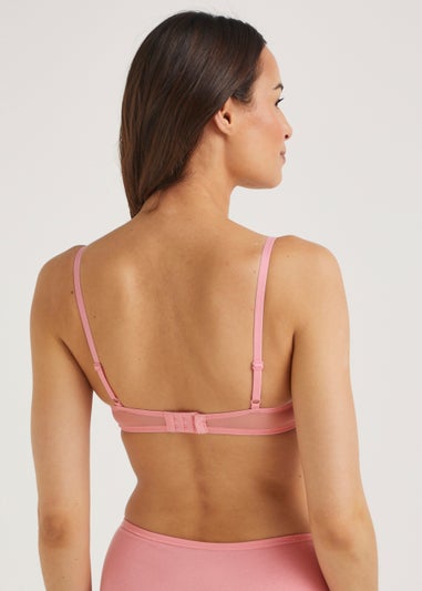 3 Pack Plain & Spot T-Shirt Bras