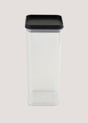 Black Lid Stackable Food Storage (1.5L)