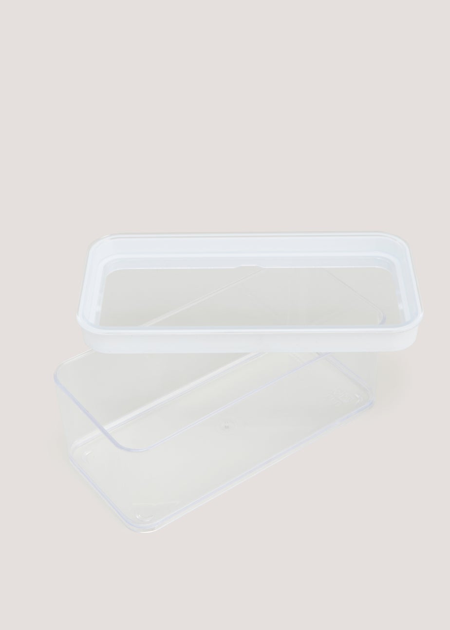 Clear Lid Wide Food Storage (1.1L)