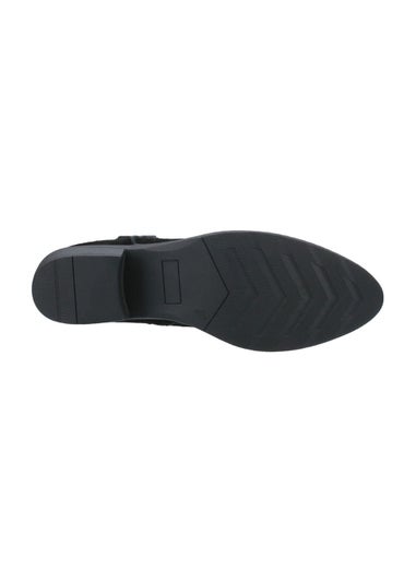 Hush Puppies Ivy Black Ankle Boots