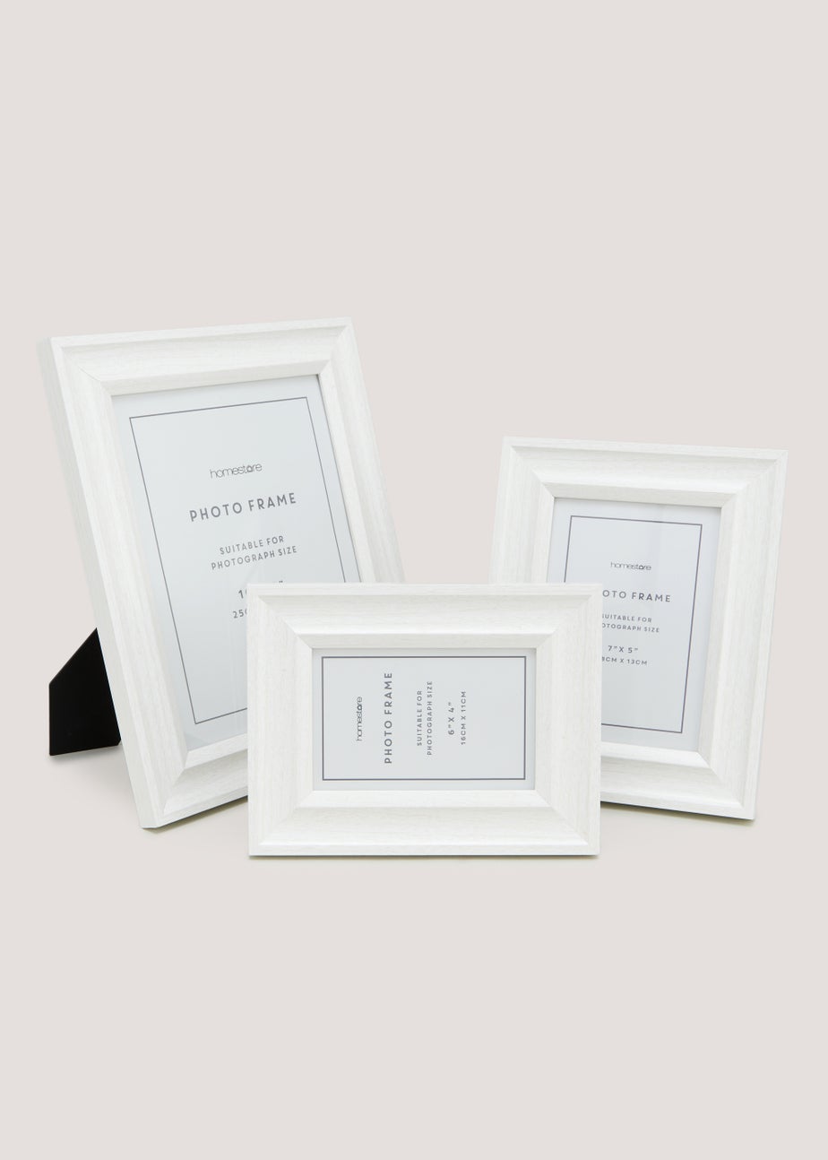White Wash Photo Frame (5x7in)