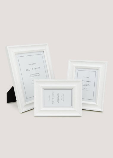 White Wash Photo Frame (5x7in)