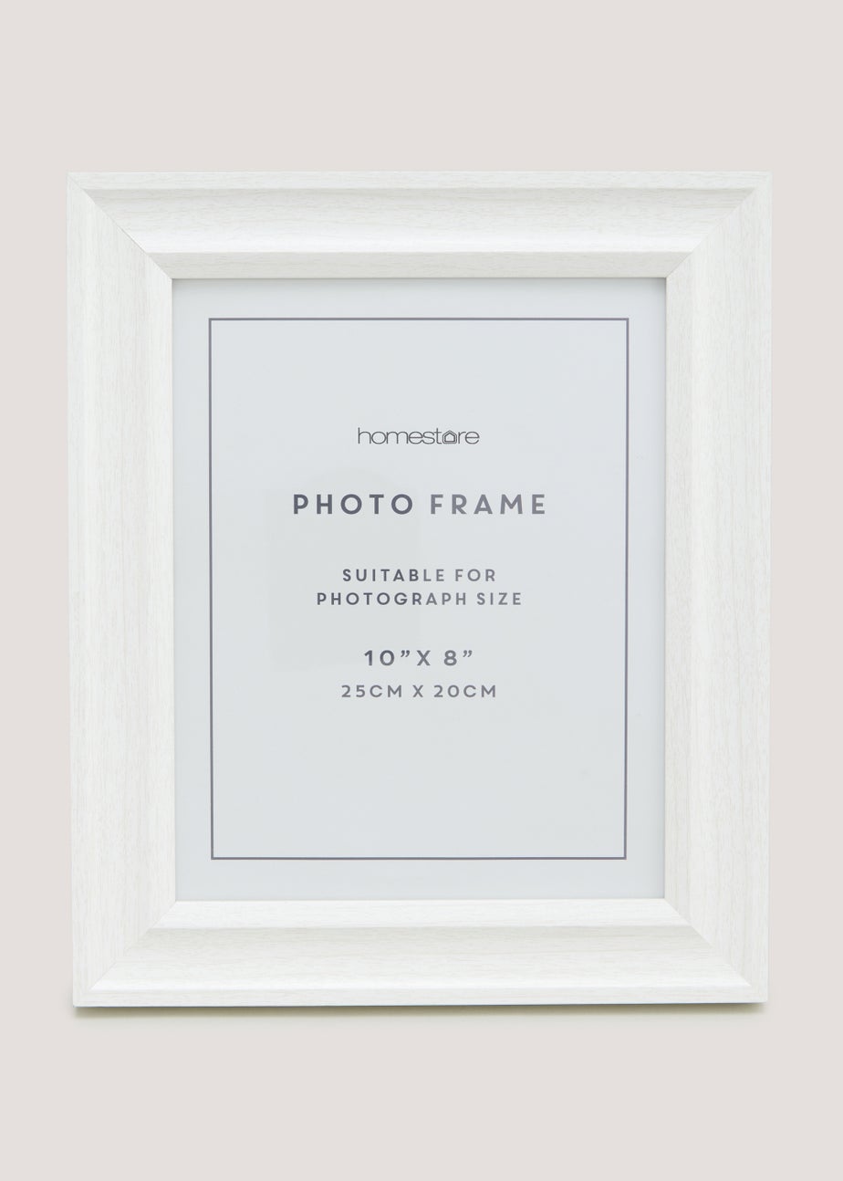 White Wash Photo Frame (8x10in)