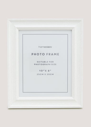 White Wash Photo Frame (8x10in)
