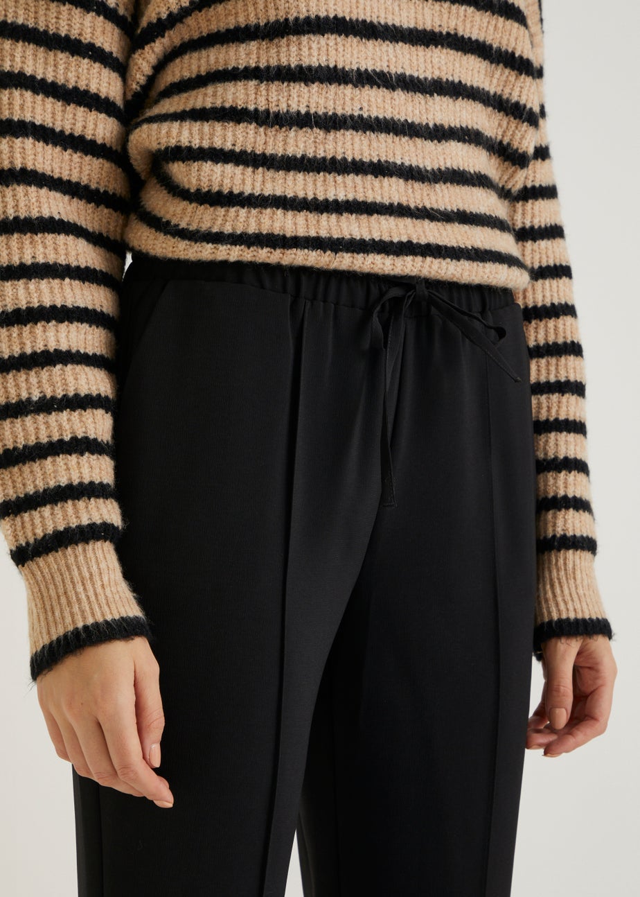 Black Tapered Trousers