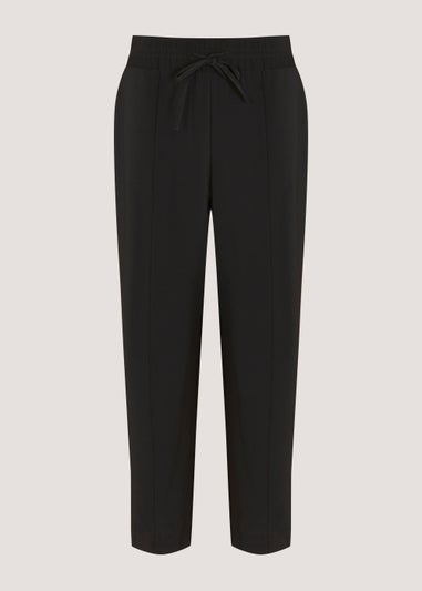 Black Tapered Trousers