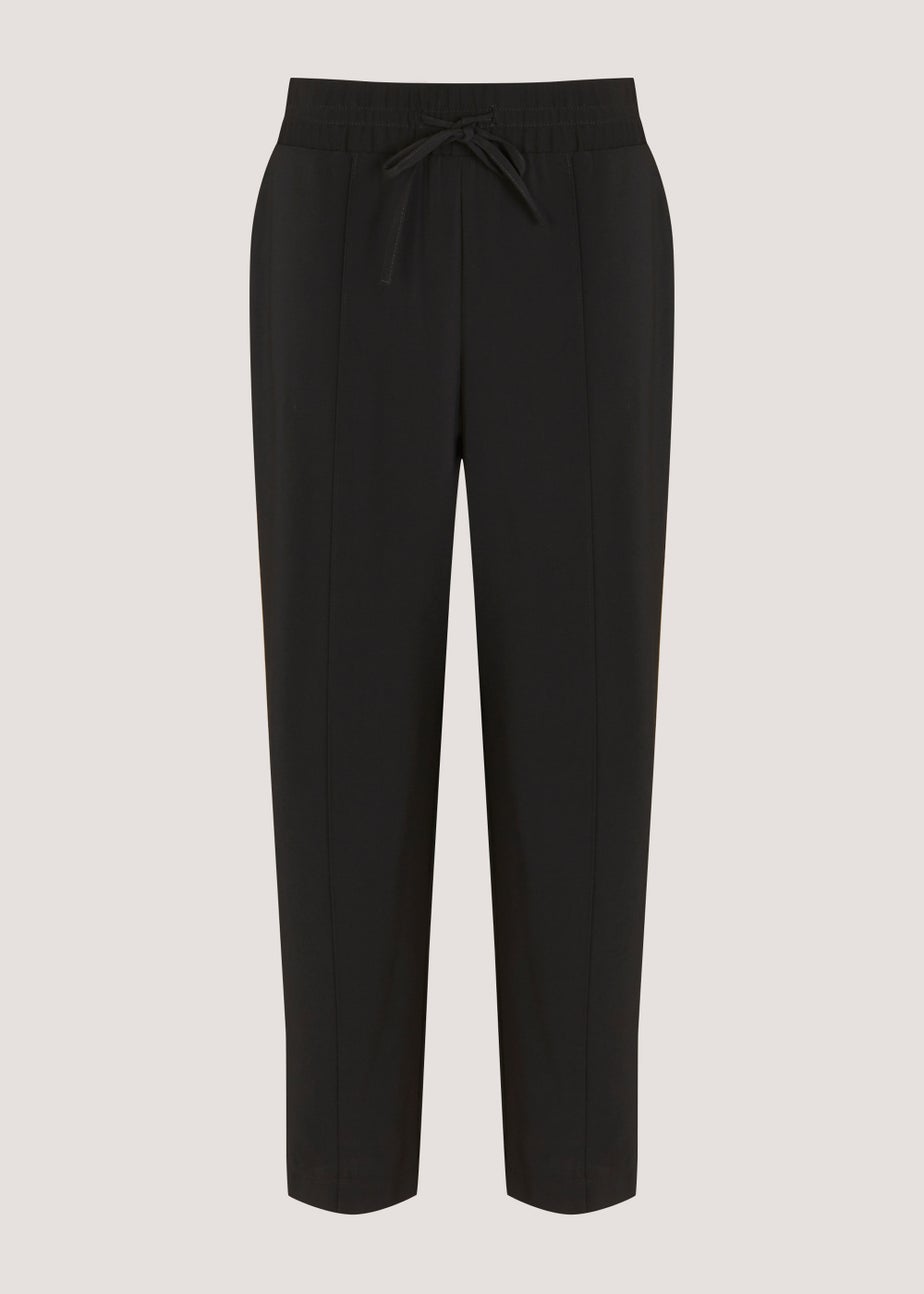Black Tapered Trousers