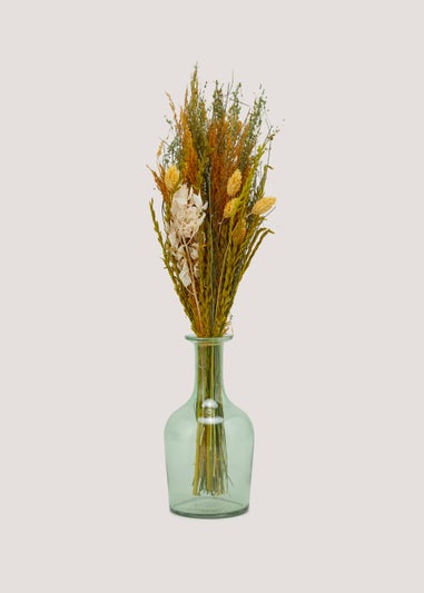 Dried Floral Bouquet in Vase (47cm x 9cm)