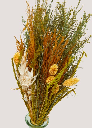 Dried Floral Bouquet in Vase (47cm x 9cm)